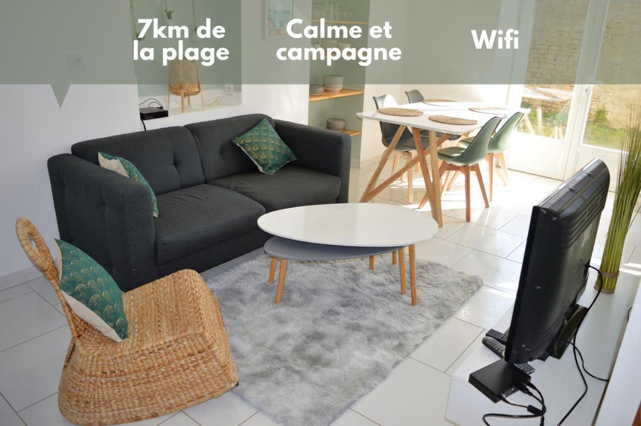 Colombiers-sur-Seulles Entre Terre Et Mer - Maison Pour Se Ressourcerヴィラ エクステリア 写真